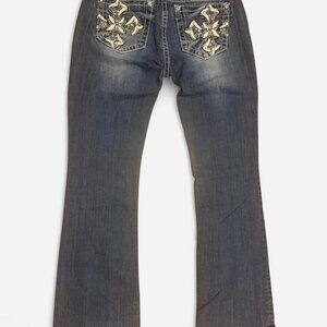 Women's Blue and Navy Jeans